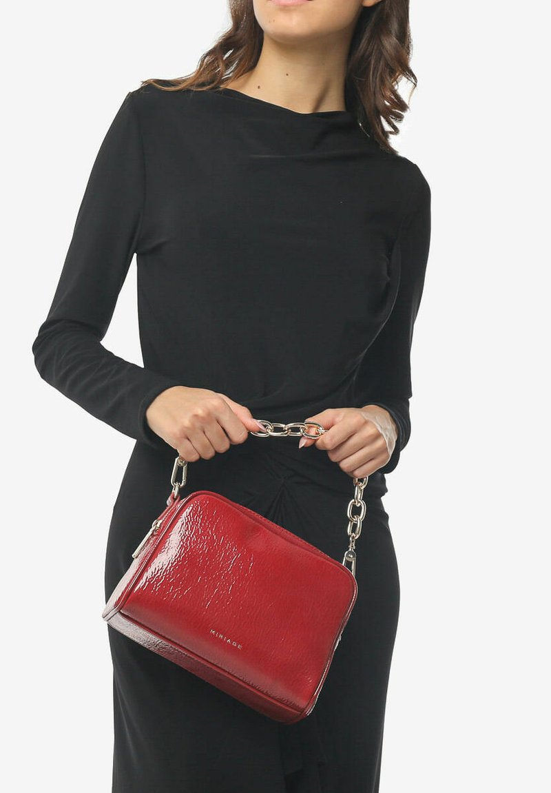 Miriade GLAS - Borsa a mano - rosso scuro