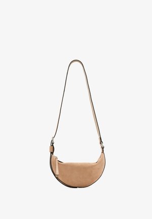 AllSaints HALFMOON XBODY - Olkalaukku - brown