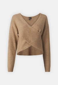 PCNANU DRAPE - Jumper - natural