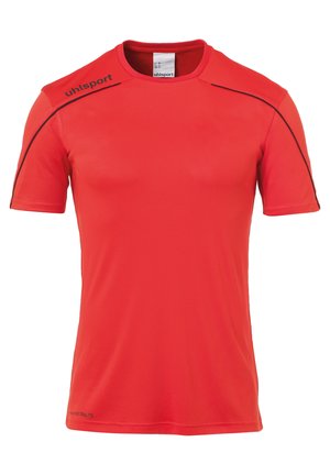 STREAM  - Print T-shirt - rot schwarz