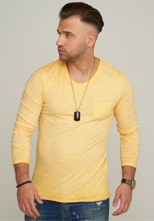 LANGARMSHIRT CRPALIN - Langarmshirt - gelb