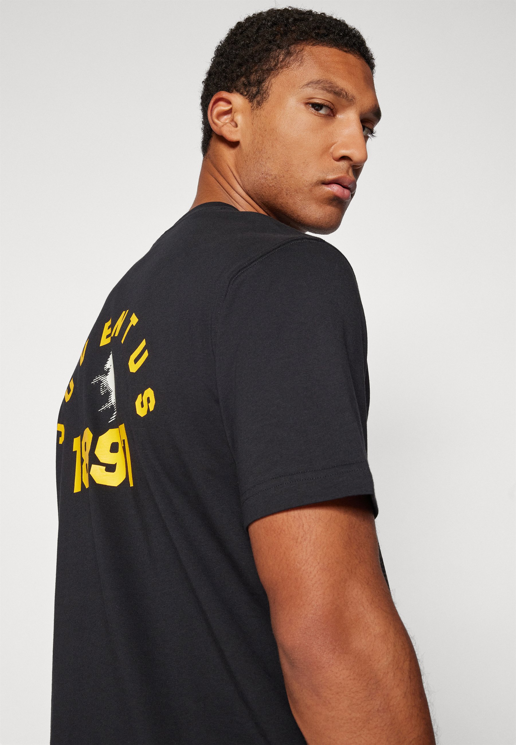 adidas Originals JUVENTUS VRCT - T-shirt con stampa - black