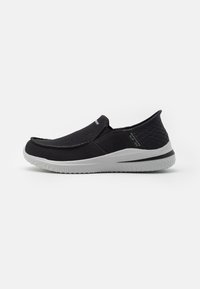 Skechers - DELSON 3.0 - Įmautiniai batai - black Miniatiūros vaizdas 1