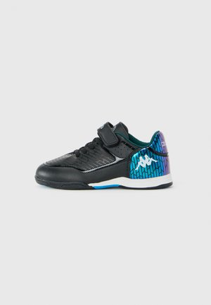 KOMBAT PLAYER UNISEX - Halové kopačky - black/blue brilliant
