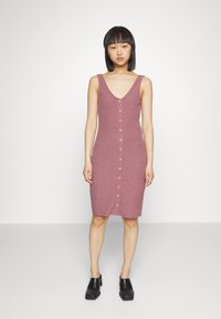 ONLY Petite ONLNELLA BODYCON DRESS - Vestido de malha - rose brown
