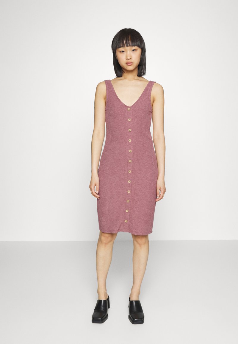 ONLY Petite ONLNELLA BODYCON DRESS - Vestido de malha - rose brown