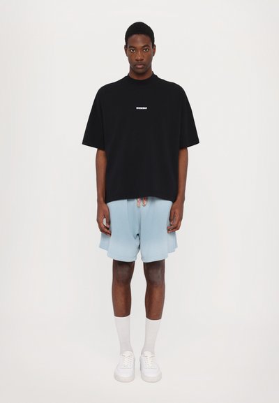 Bonsai BOX LOGO TEE UNISEX - T-shirt basic - black