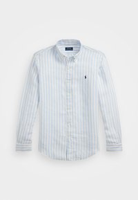 LONG SLEEVE SPORT SHIRT - Ing - office blue/white