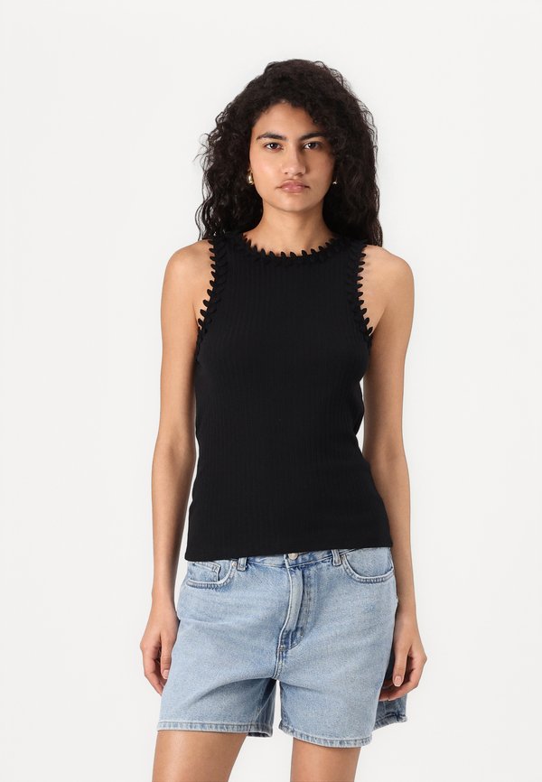 VIBABIA LEAF O NECK - Top