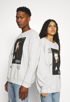 CREWNECK UNISEX - Sweatshirt - light grey melange