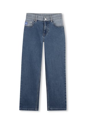 Kids around, PANTALON EN DENIM - Jean droit - double stone+brossage