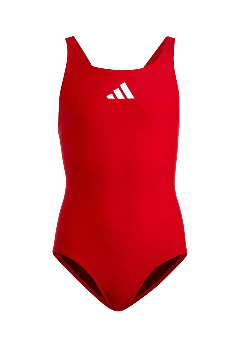 adidas Performance SOLID SMALL LOGO  - Traje de baño - better scarlet   white   shadow red