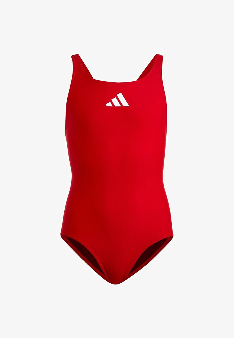 adidas Performance SOLID SMALL LOGO - Traje de baño - better scarlet white shadow red