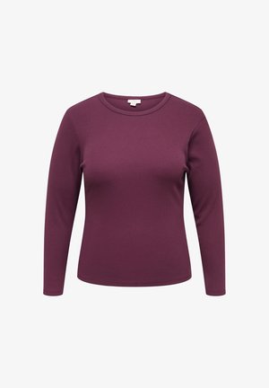 ONLY Carmakoma, CARVAL L/S O-NECK TOP JRS NOOS - Langærmet T-shirt - fig