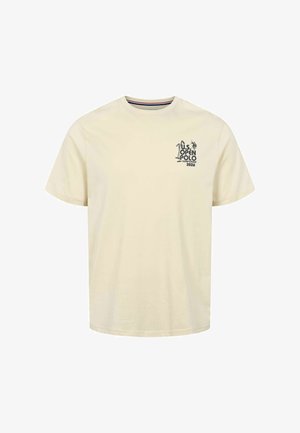 U.S. Polo Assn., UMDAIKI - T-shirt imprimé - whitecap gray
