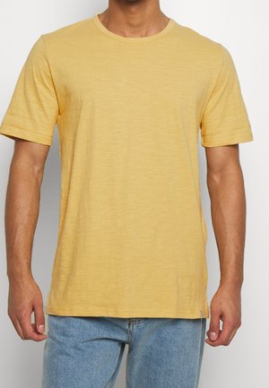 T-shirts basic - mustard yellow