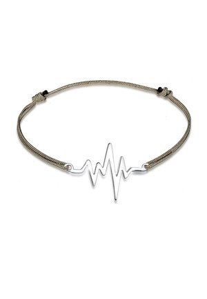 HERZSCHLAG - Armband - silver-coloured/green