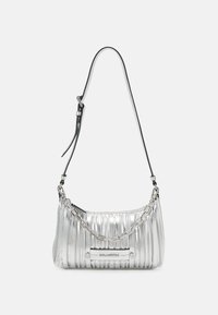 SMALL KUSHION - Håndveske - silver-coloured