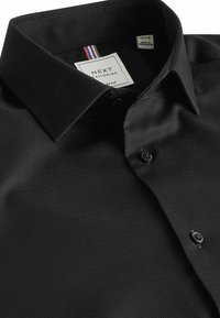 Next TEXTURED SINGLE CUFF - Vapaa-ajan kauluspaita - black