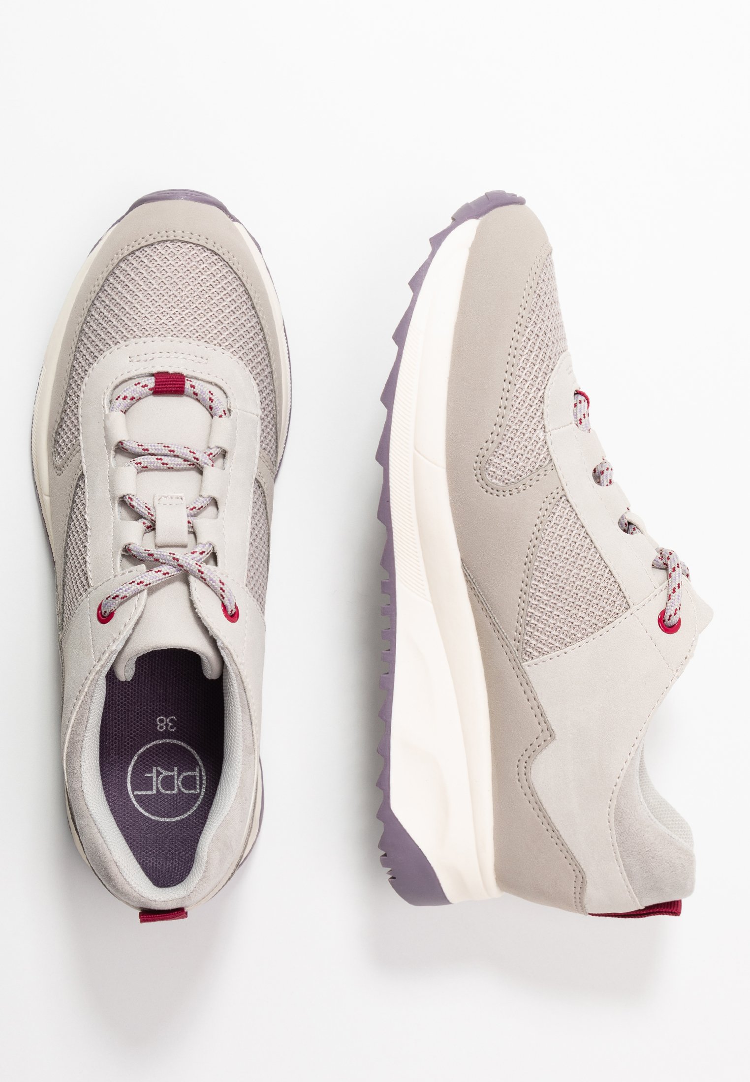 PARFOIS Joggesko grey Zalando.no PARFOIS Joggesko greypink Zalando.no