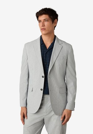 REGULAR FIT - STRIPE - Kostiuminis švarkas - blue