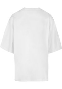 Merchcode NEW YORK WORDING HUGE TEE - T-shirts print - white