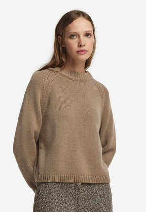 Strickpullover - natürlich-wheat blend