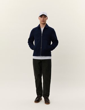 MARSEILLE SOLID WOOL  - Könnyű dzseki - dark navy blue
