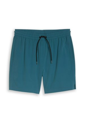 TOM TAILOR DENIM, TOM TAILOR DENIM HOSEN & CHINO ULTRALIGHT RELAXED FIT SHORTS - Shorts - tide petrol