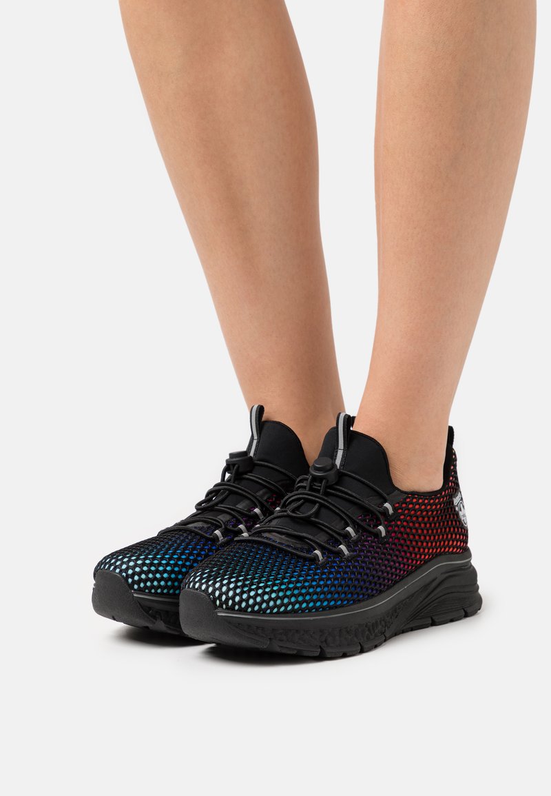 rieker black trainers