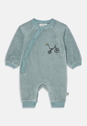 NICKI OVERALL BIKER BOY - Tuta jumpsuit - light blue