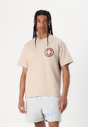 Pal Sporting Goods OBSERVER UNISEX - T-shirt con stampa - stone