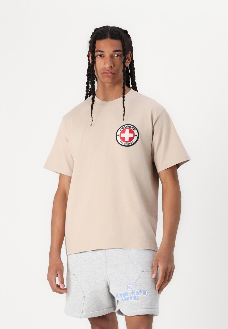 Pal Sporting Goods OBSERVER UNISEX - Μπλουζάκι με στάμπα - stone