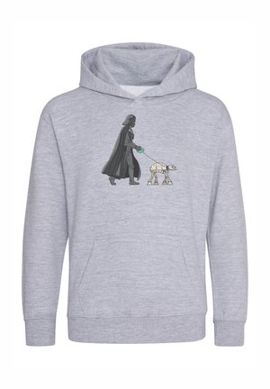 STAR WARS VADER WALKER - Hoodie - heather grey
