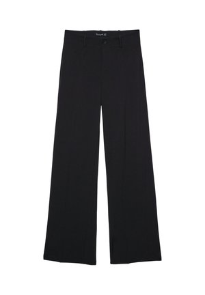 Stradivarius, WIDE-LEG FORMAL WEAR TROUSERS - Pantalon classique - black