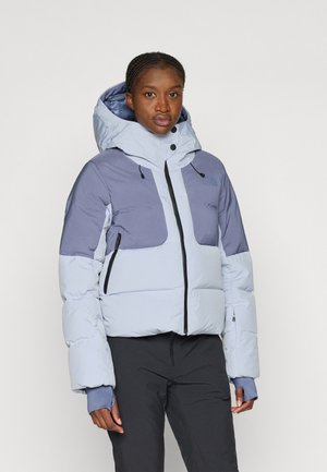 COLD SPELL CROPPED JACKET - Lyžiarska bunda - blue flax/twilight galaxy