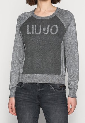 Liu Jo Jeans, Pullover - mottled light grey