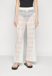 Hollister Co. - PANT CHAIN  - Cargo trousers - cloud dancer Thumbnail Image 1