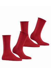 Esprit BASIC PURE 2-PACK - Socken - red pepper