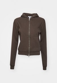 MINI MONSTER HOODIE - Sweat zippé - brown