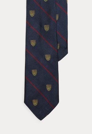 Polo Ralph Lauren STRIPED SILK REPP CLUB TIE - Krawatte - navy