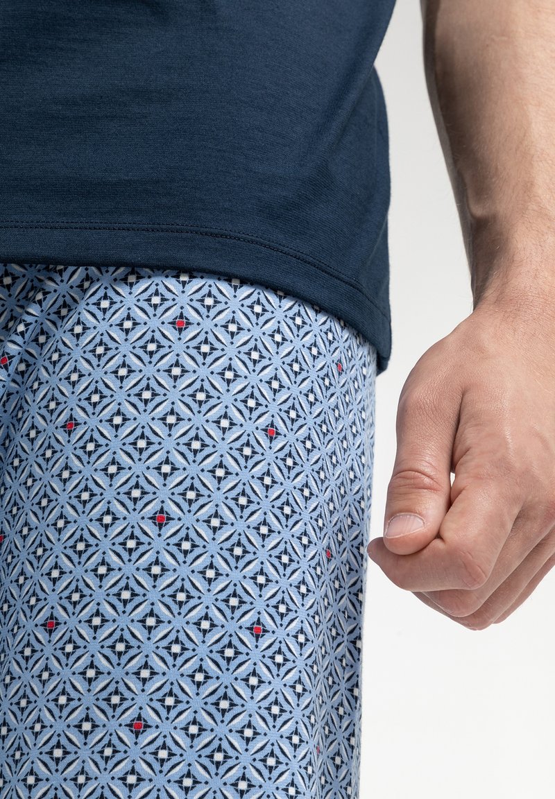 Herren Pyjamas | Seidensticker MINIMALS Nachtwäsche Set nightblue/dunkelblau - EA79712 Herren Pyjamas | Seidensticker MINIMALS Nachtwäsche Set nightblue/dunkelblau - EA79712