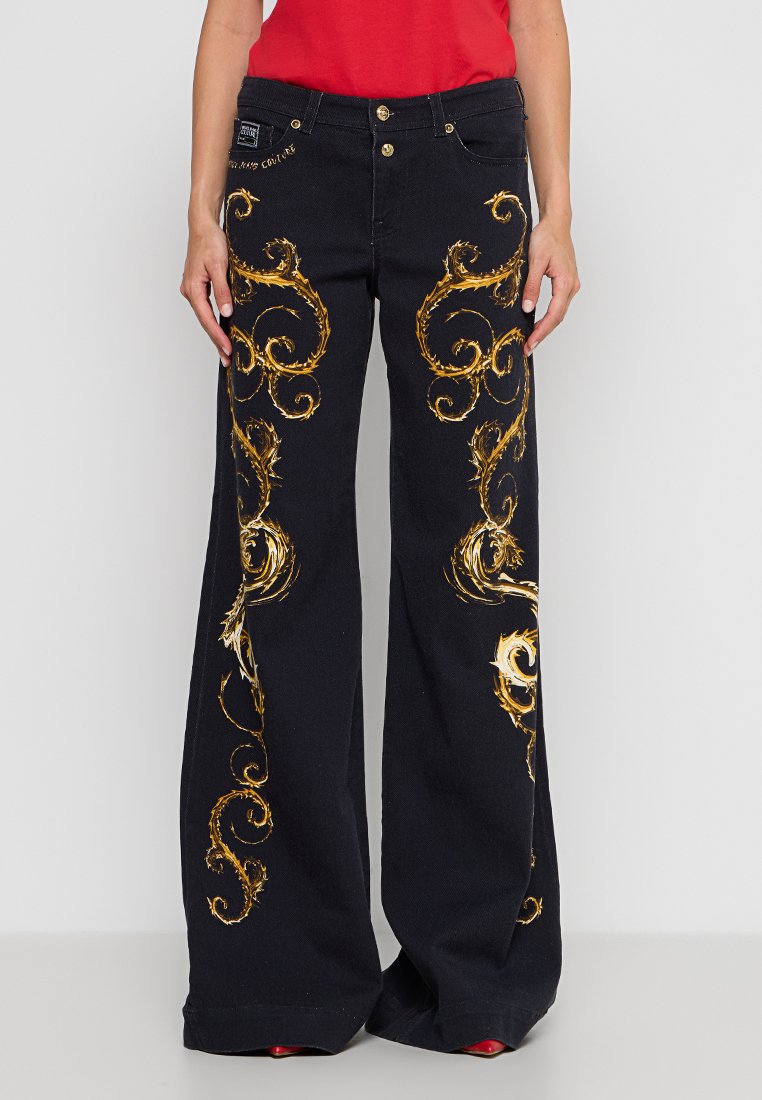 Versace Jeans Couture Flared Jeans zwart Versace Jeans Couture Flared Jeans zwart