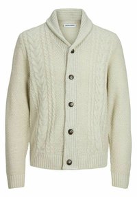 CRAIG SHAWL NECK - Jopica - white melange