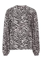 Rich & Royal IM ZEBRA PRINT - Bluse - midnight blue/dunkelblau - Zalando.at