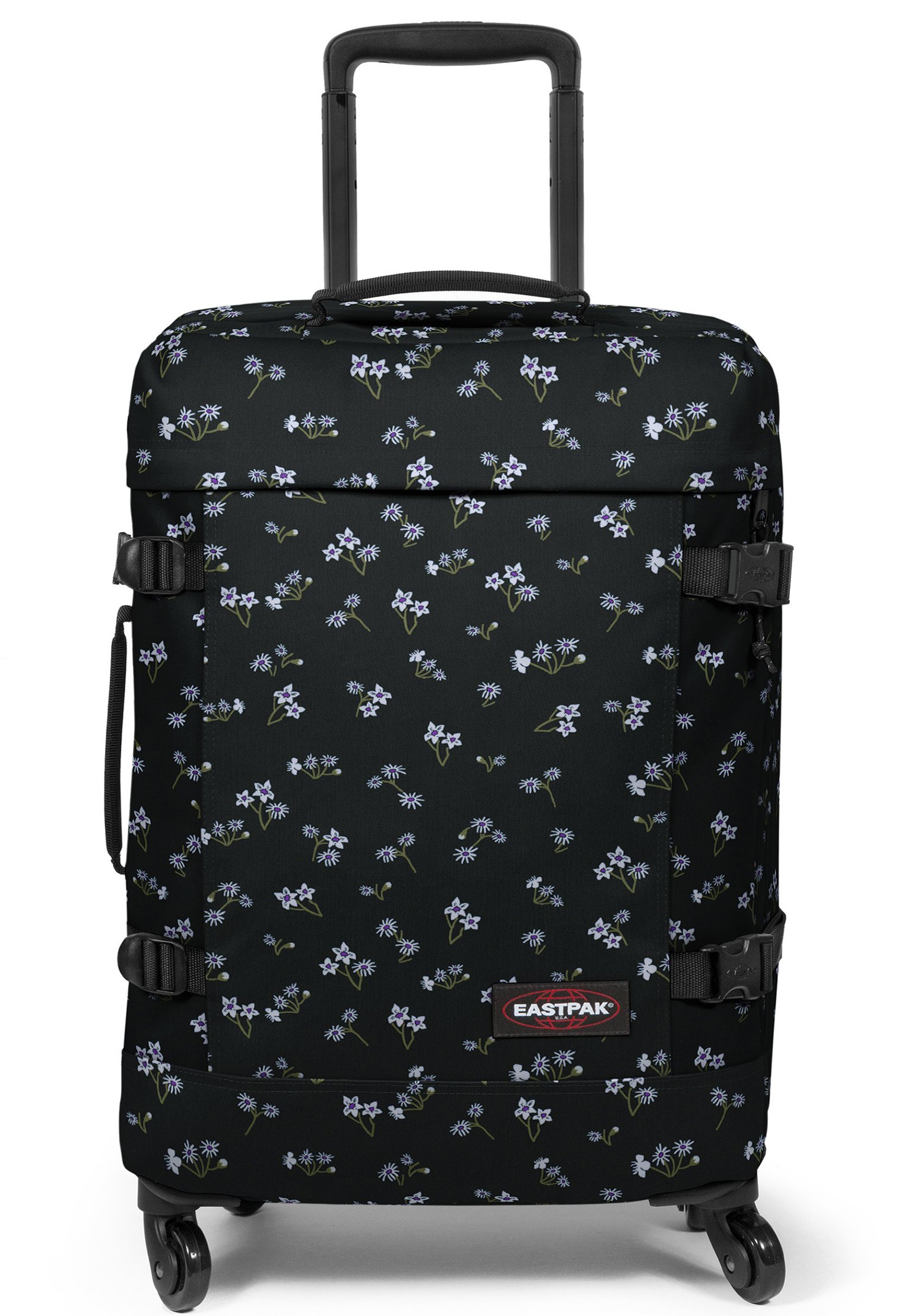 EASTPAK TRANS4 S Valigia Cabina 44L - Nero, Ruote 360°, Doppio Scomparto - Foto 8