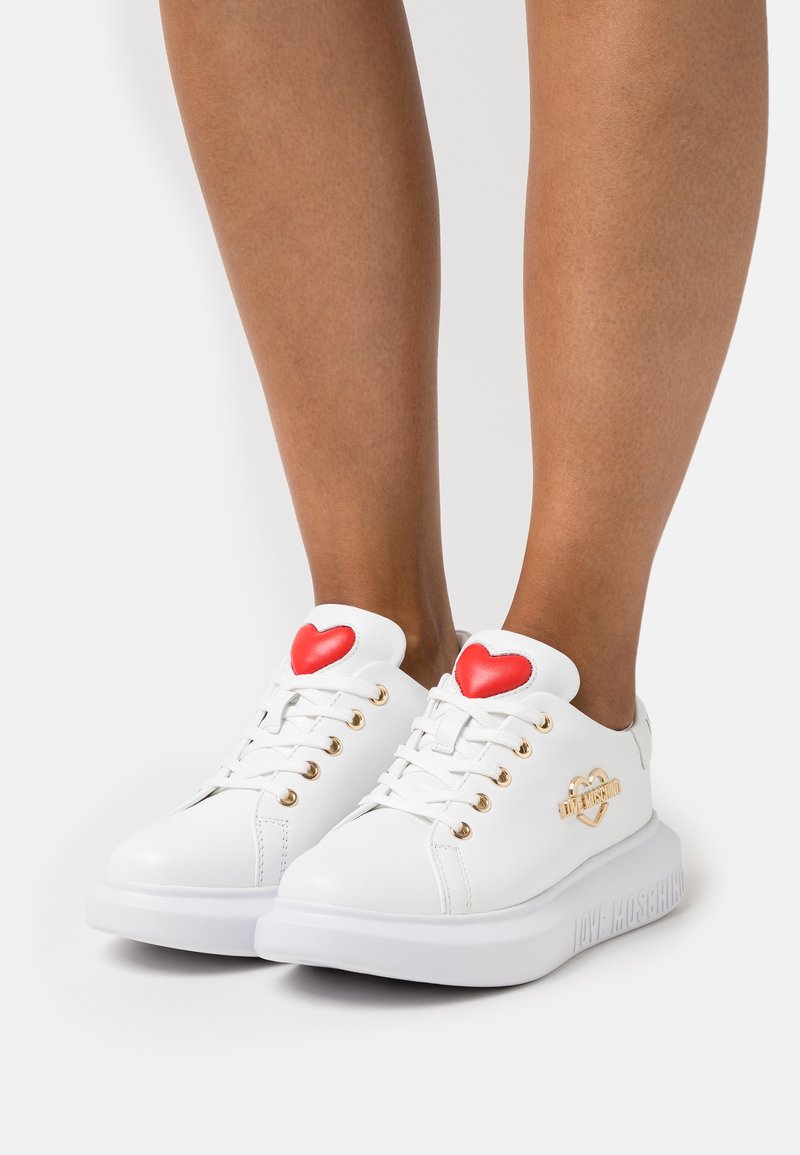 Love Moschino Trainers bianco/white Zalando.co.uk