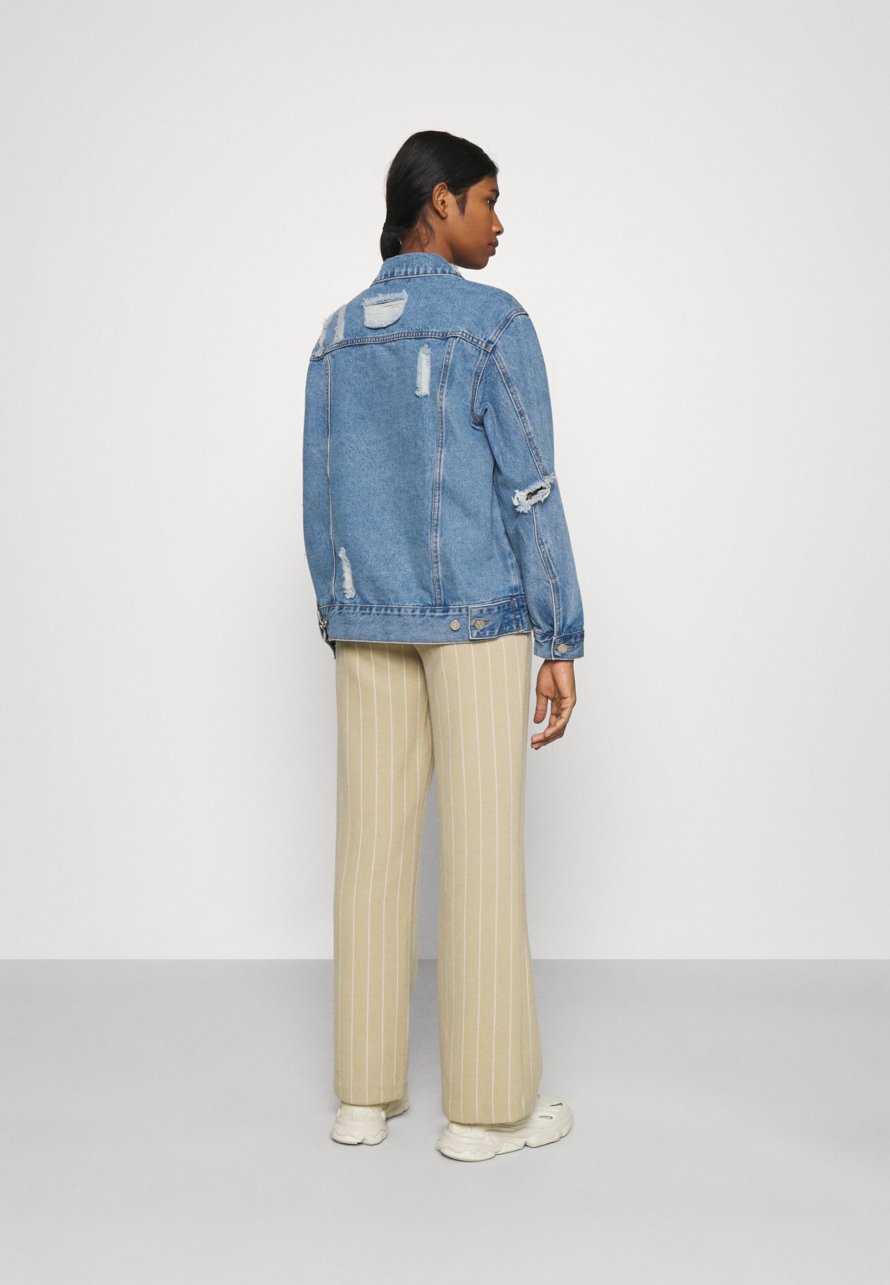 Missguided DISTRESSED BOYFRIEND JACKET 