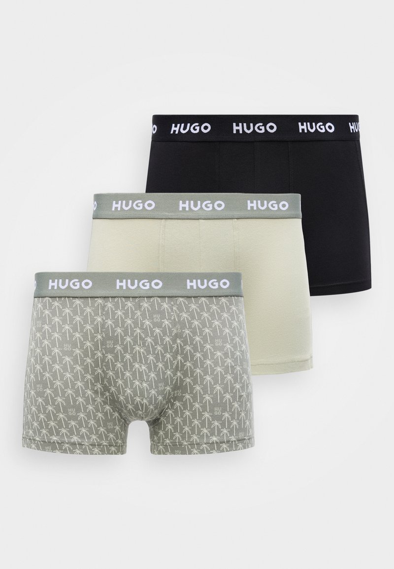 HUGO TRIPLET DESIGN 3 PACK - Boxers - multi-coloured/green/black ...