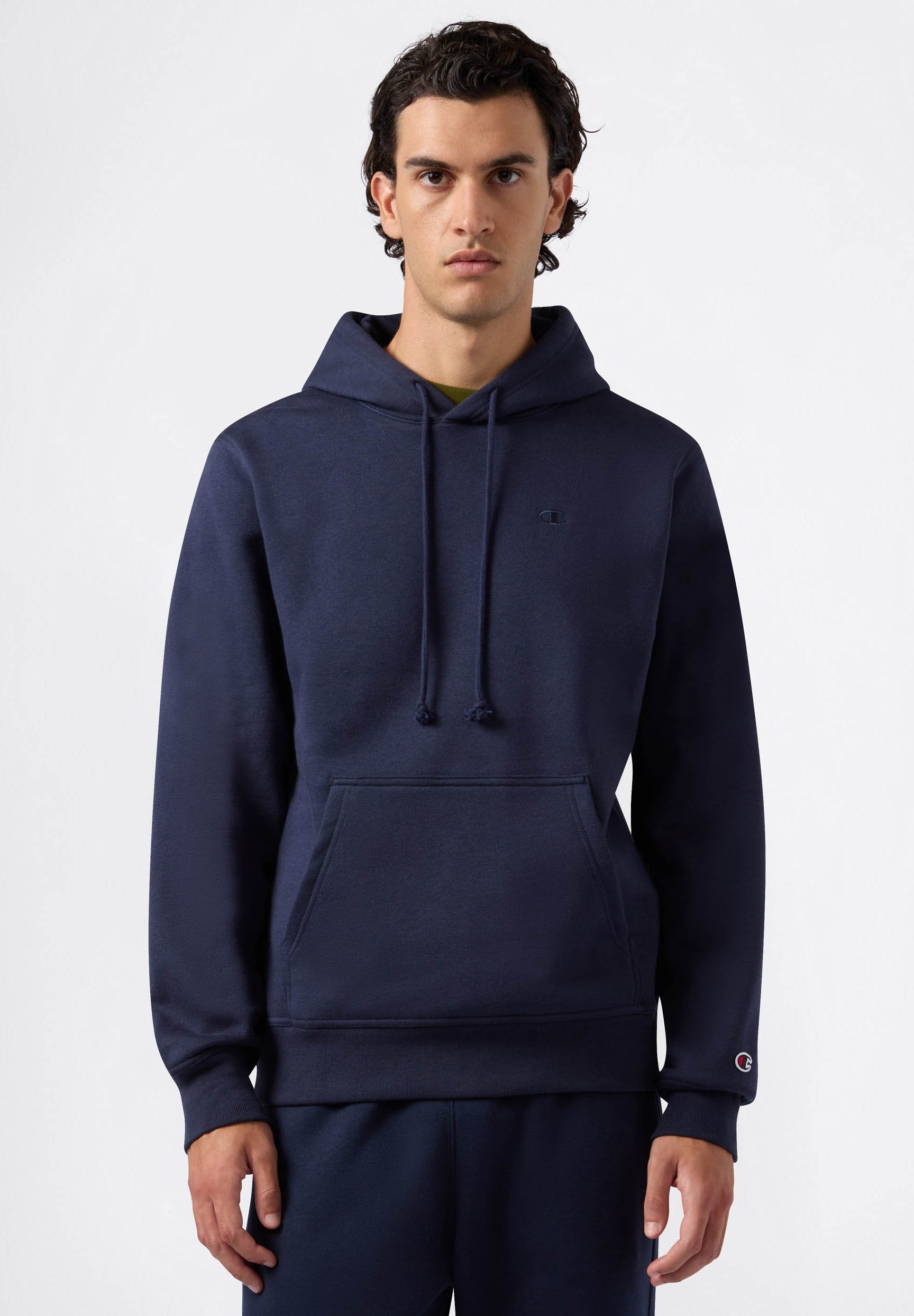 Champion HOODIE DRAWCORD - Hoodie - dark blue - Zalando.ie